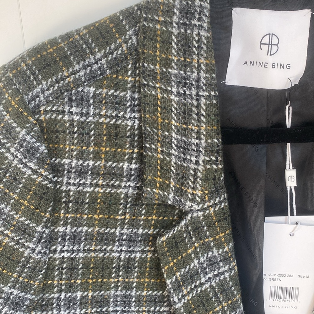NWT Anine Bing Madeline oversized blazer